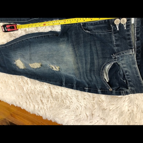 Maurices 13/14R ankle skinny-folded crop Capri style jeans. Spring cleaning❤️❤️ - Picture 8 of 15